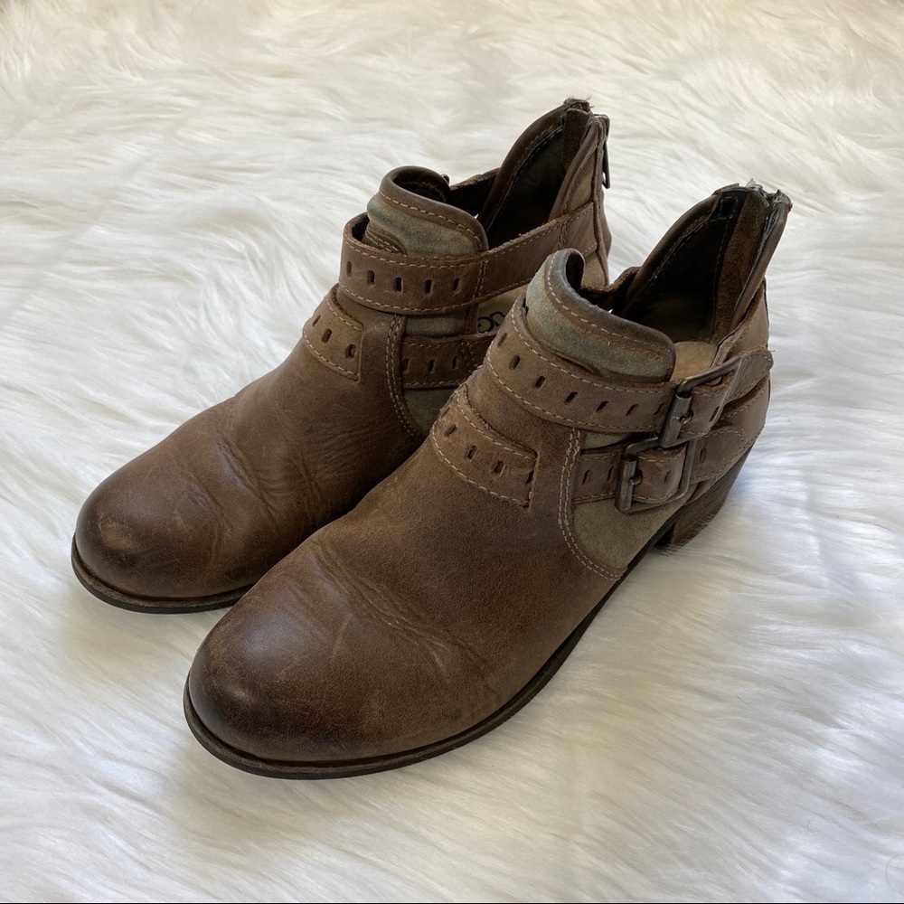 UGG Patsy Boots Buckle Bootie Primer Size 6